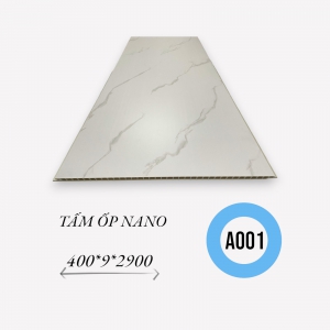 Tấm Ốp Nano PVC 9mm màu A001