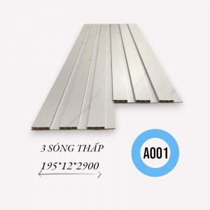 Lam 3 Sóng Thấp 12mm SPC A001