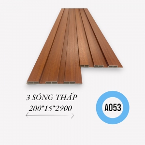 Lam 3 Sóng Thấp 15mm PVC A053